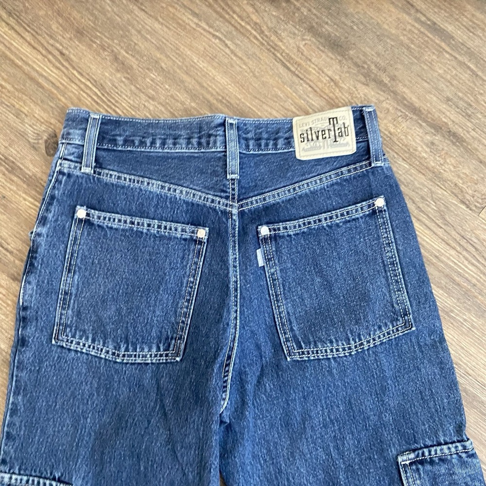 Levi's SilverTab '94 Baggy Cargo Pockets Women's Size 26‎ - Picture 11 of 12